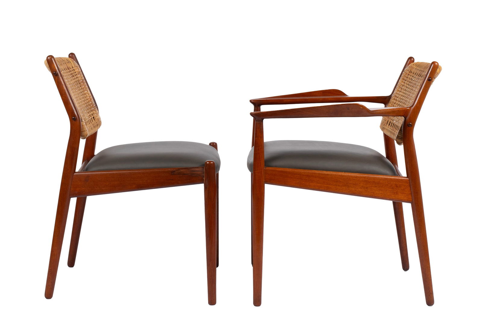 SIX ARNE VODDER DINING CHAIRS - 7