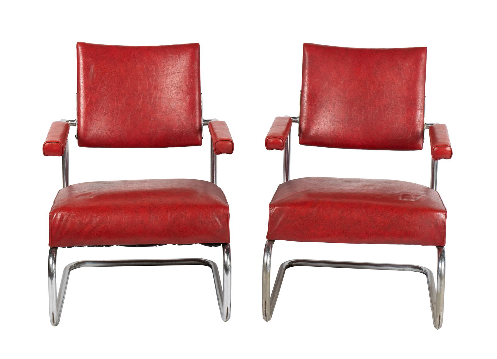 PAIR OF GILBERT ROHDE DESIGNED MODEL #33 ARMCHAIRS (1 of 10)