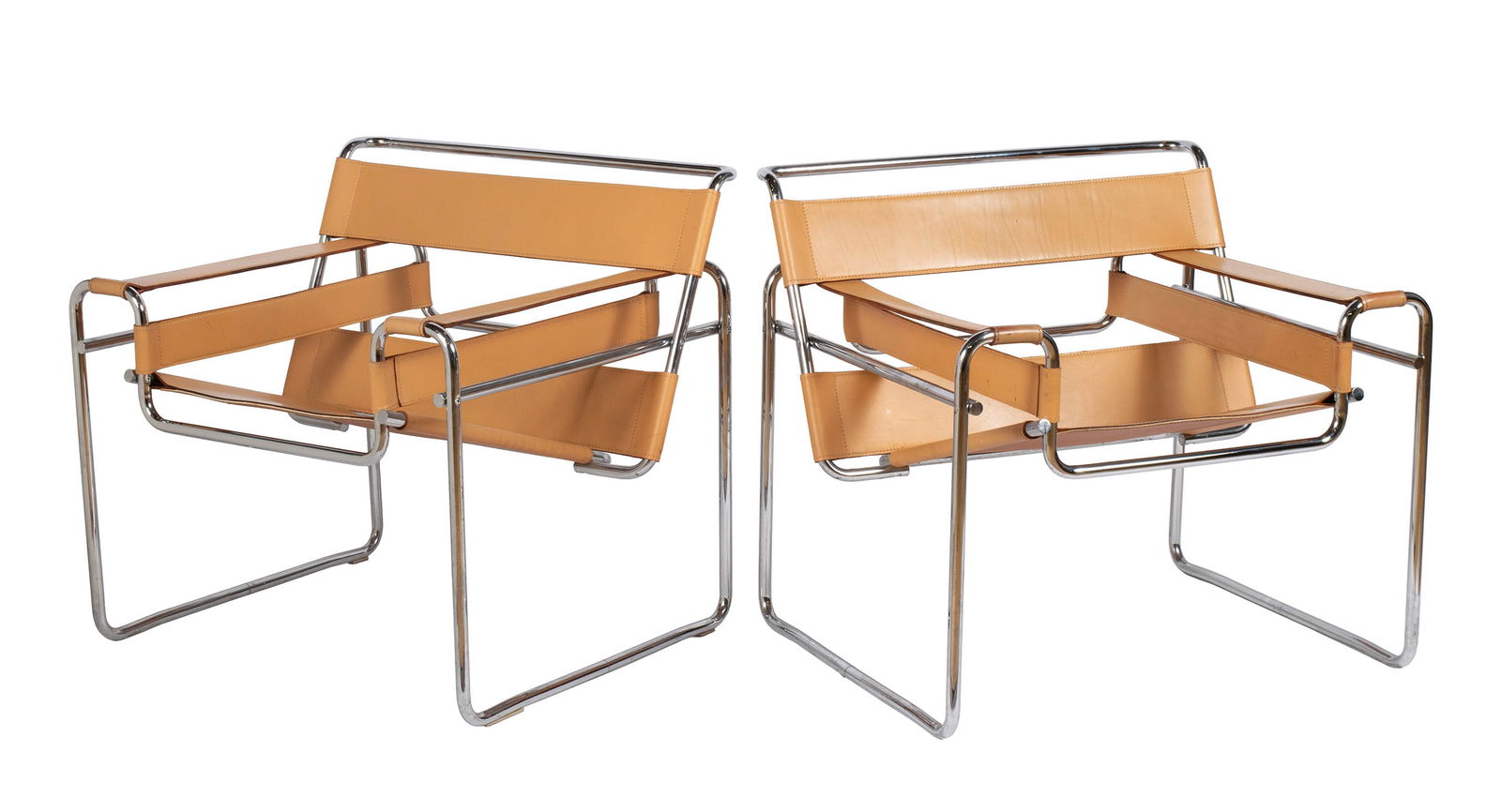 PAIR OF 'WASSILY' ARMCHAIRS (1 of 8)