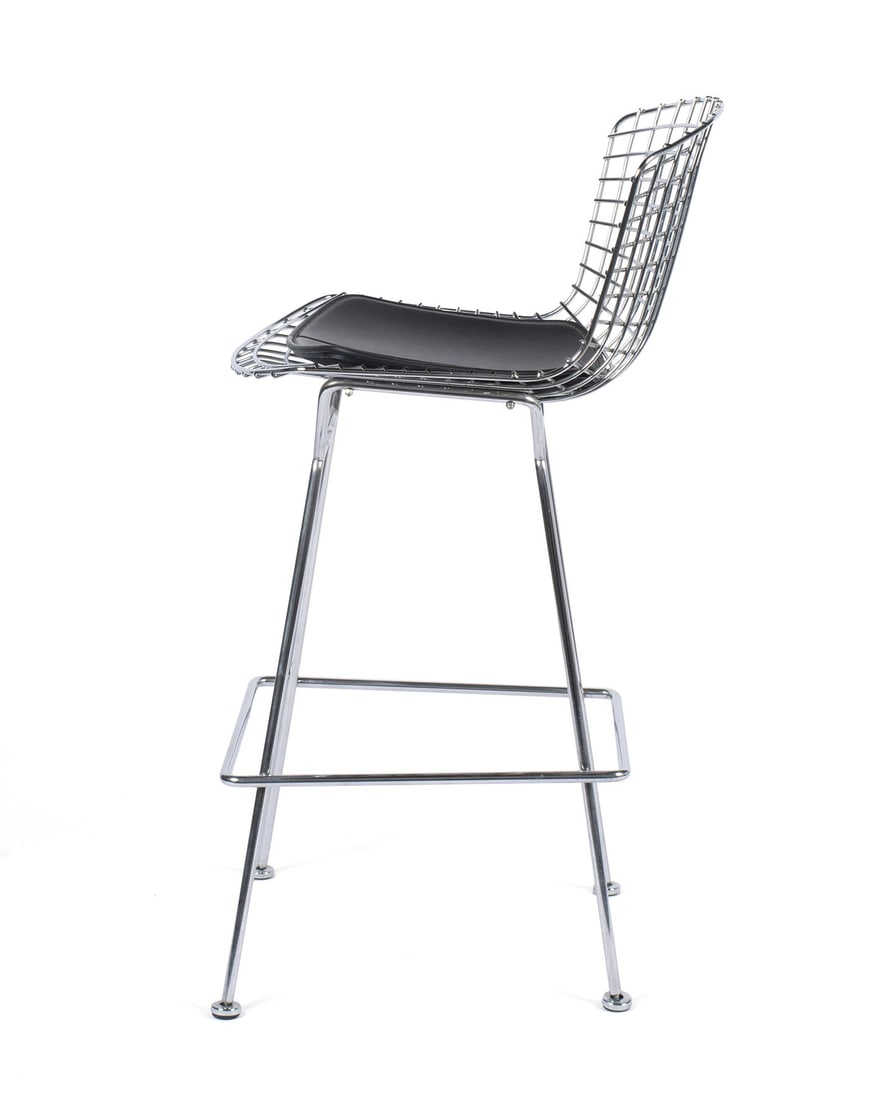 THREE BERTOIA FOR KNOLL BARSTOOLS - 6