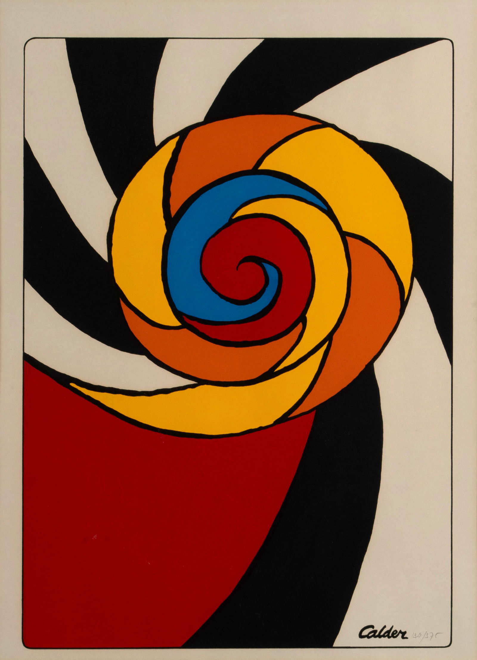 "LE TURBAN" AFTER ALEXANDER CALDER (AMERICAN, 1898-1976) (1 of 7)