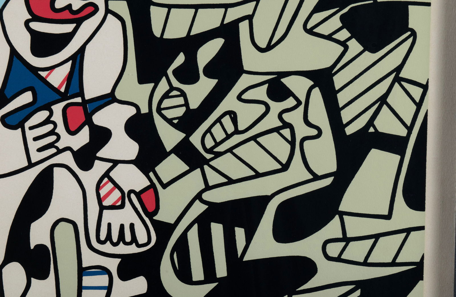 JEAN DUBUFFET SCREENPRINT POSTER - 6