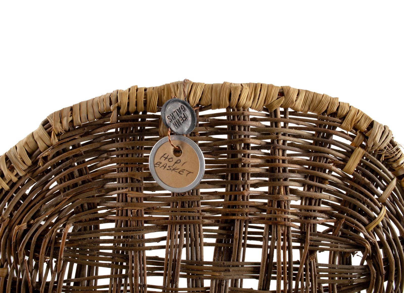 TWO NATIVE AMERICAN BASKETS - 4