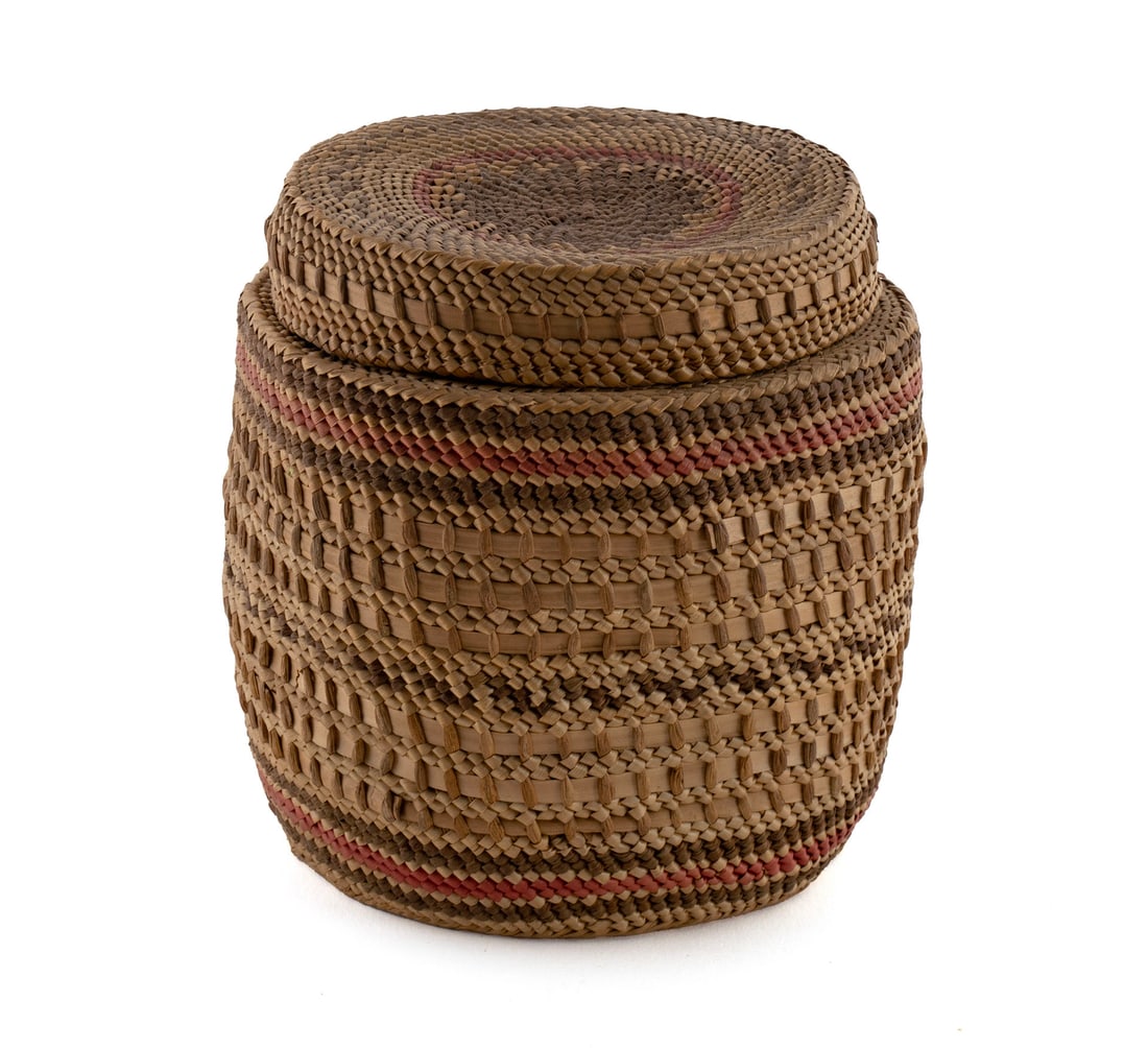 TWO NATIVE AMERICAN BASKETS - 6