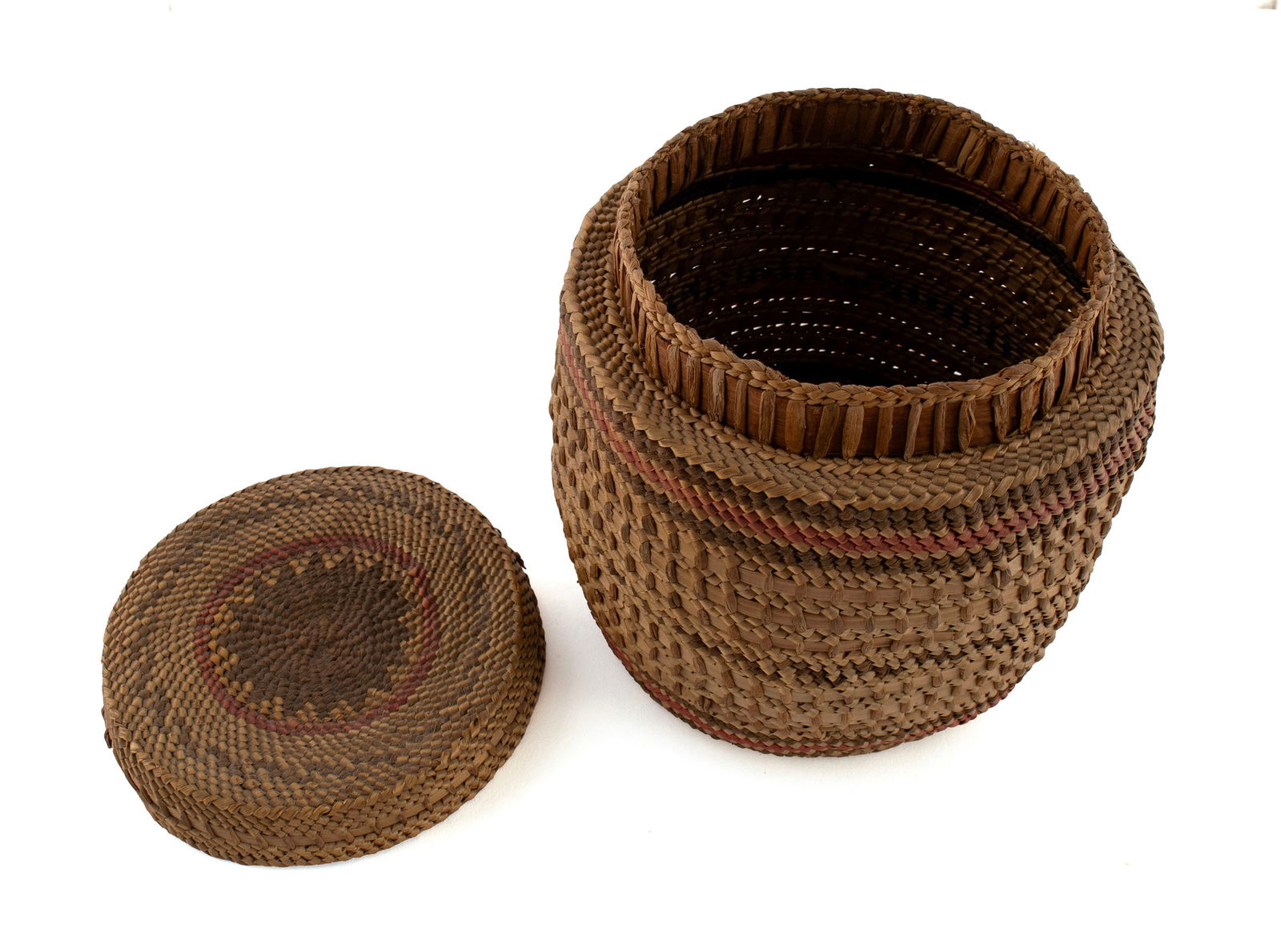 TWO NATIVE AMERICAN BASKETS - 7