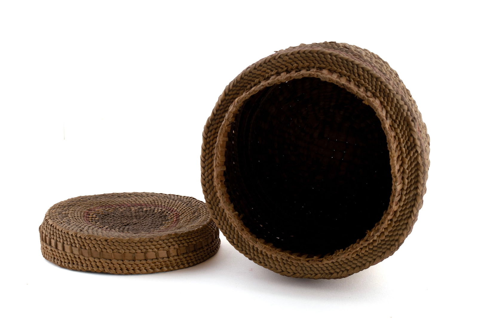 TWO NATIVE AMERICAN BASKETS - 8