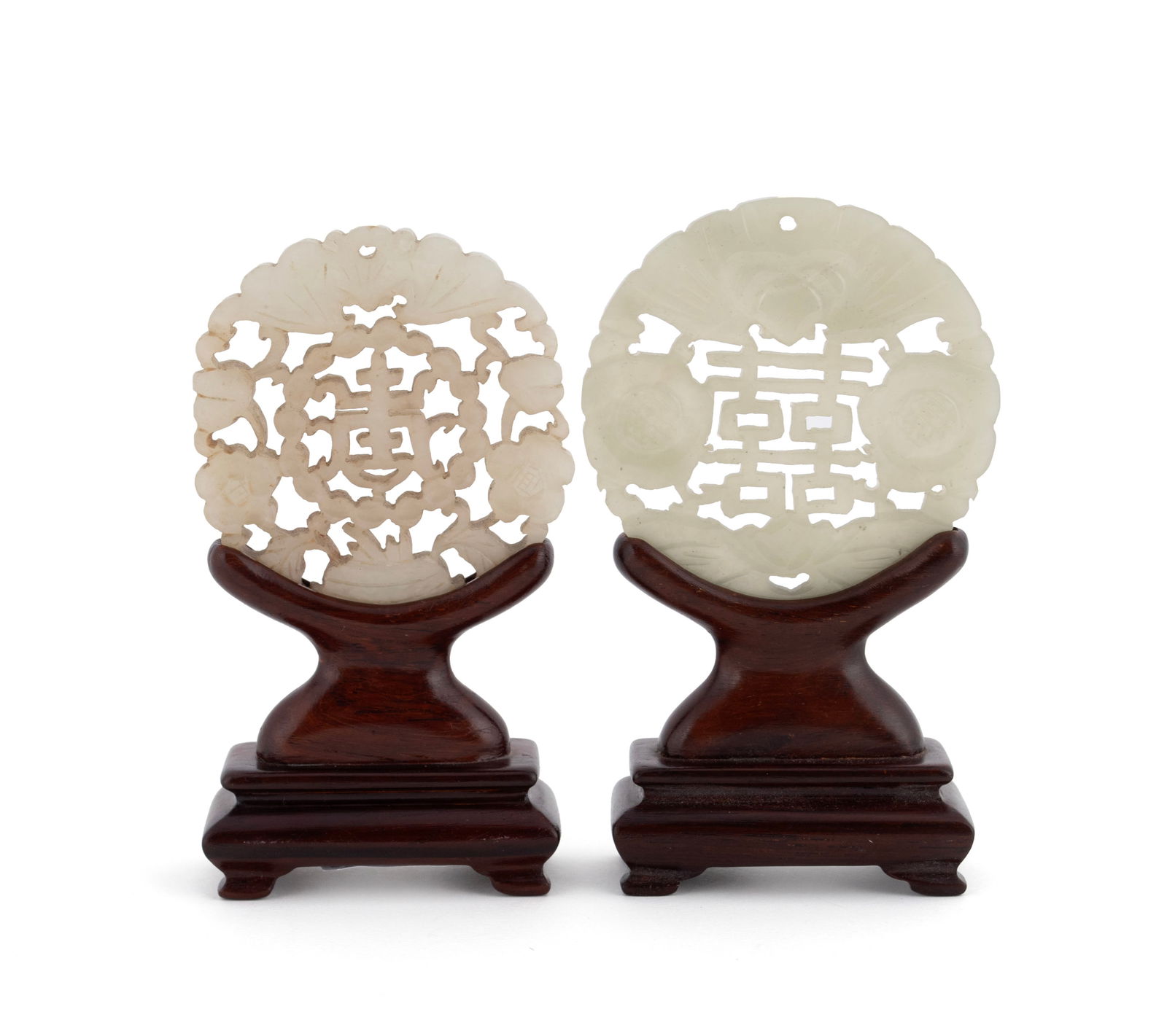 FIVE JADE CARVINGS - 2