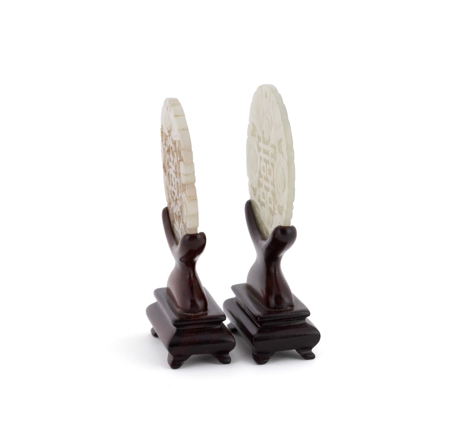 FIVE JADE CARVINGS - 3