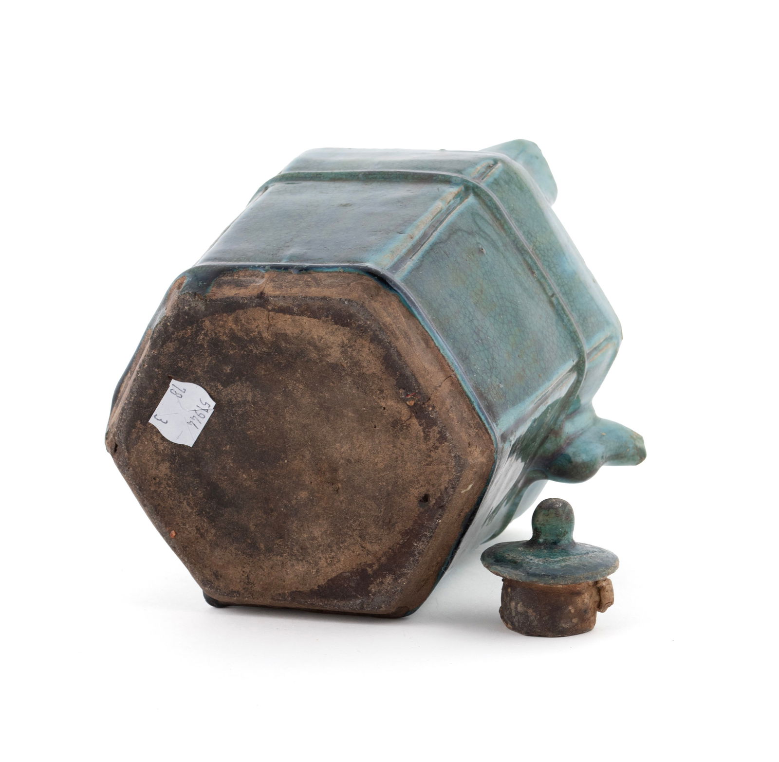 THREE SHIWAN WARE TEAPOTS - 11