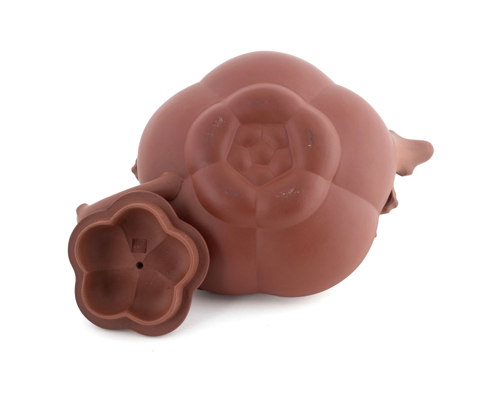 TWO YIXING TEAPOTS - 8