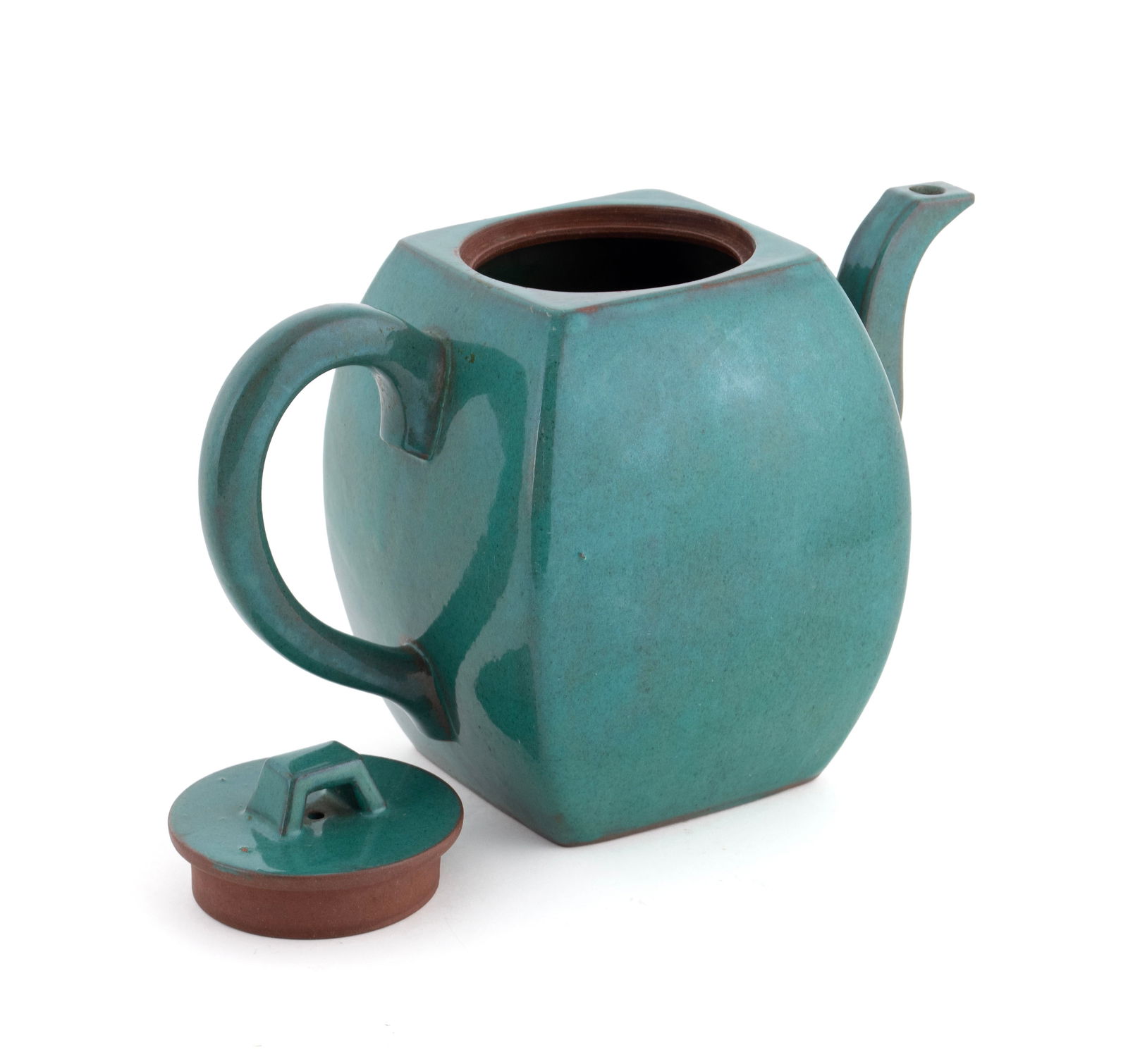 THREE YIXING TEAPOTS - 3