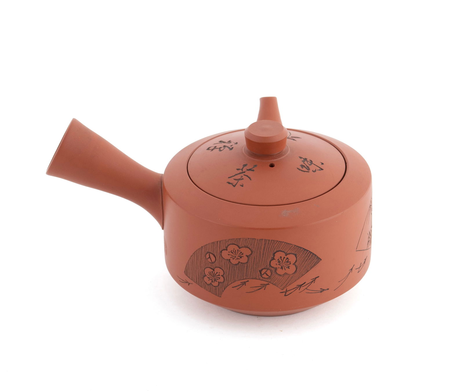 TWO KYUSU TEAPOTS - 7