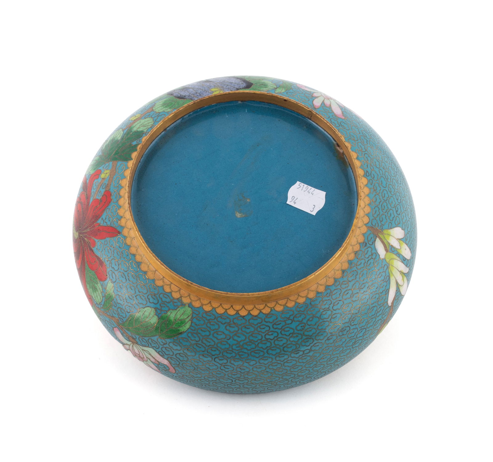 THREE CLOISONNE ITEMS - 11