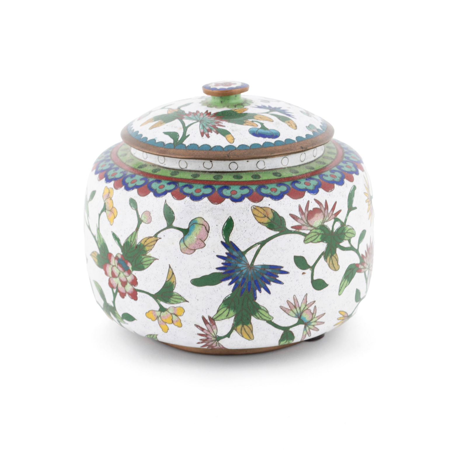 THREE CLOISONNE ITEMS - 5