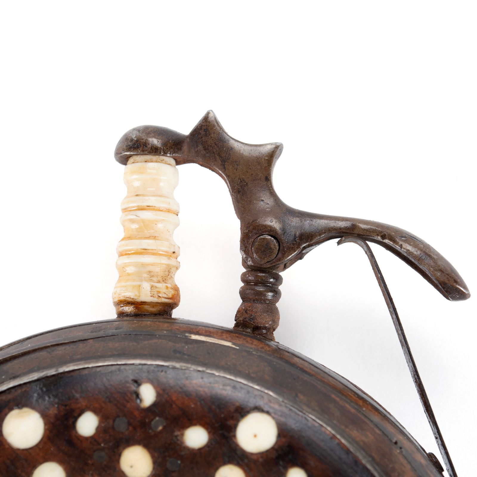 GERMAN CIRCULAR POWDER/PRIMING FLASK - 2