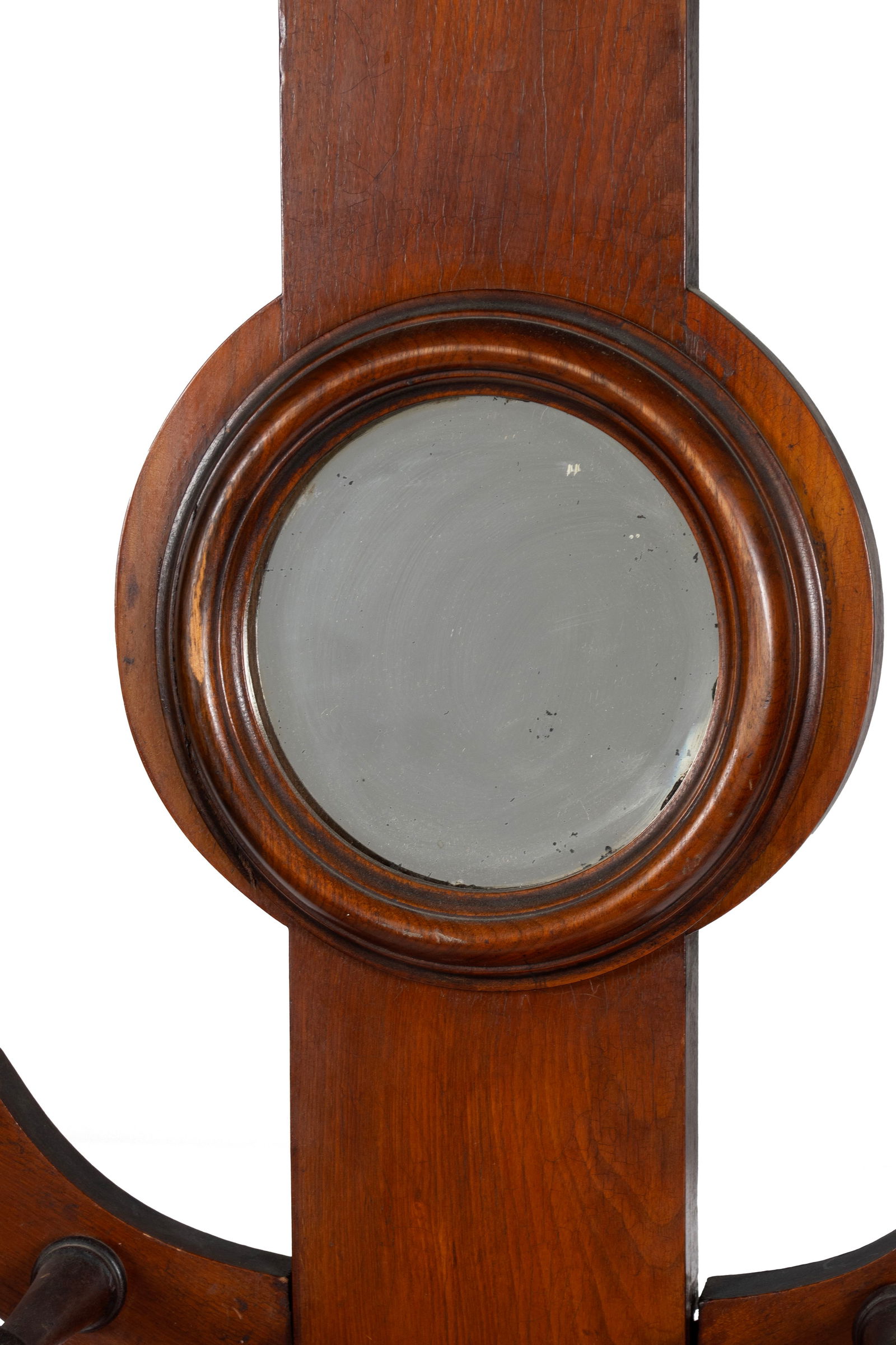 VICTORIAN WALNUT HALL TREE - 2