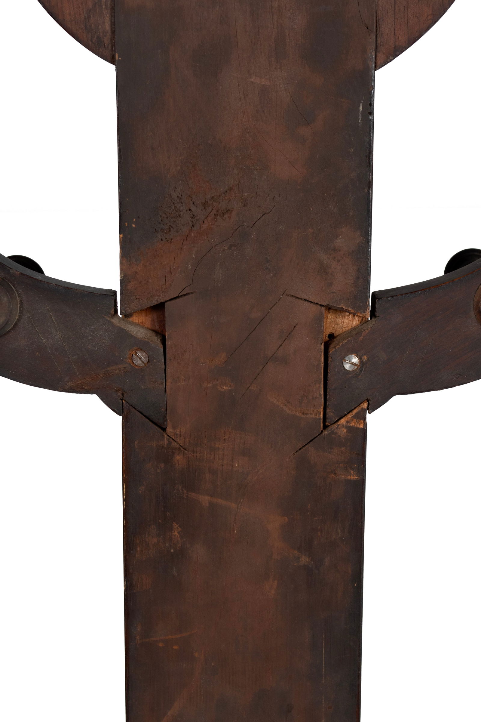 VICTORIAN WALNUT HALL TREE - 8