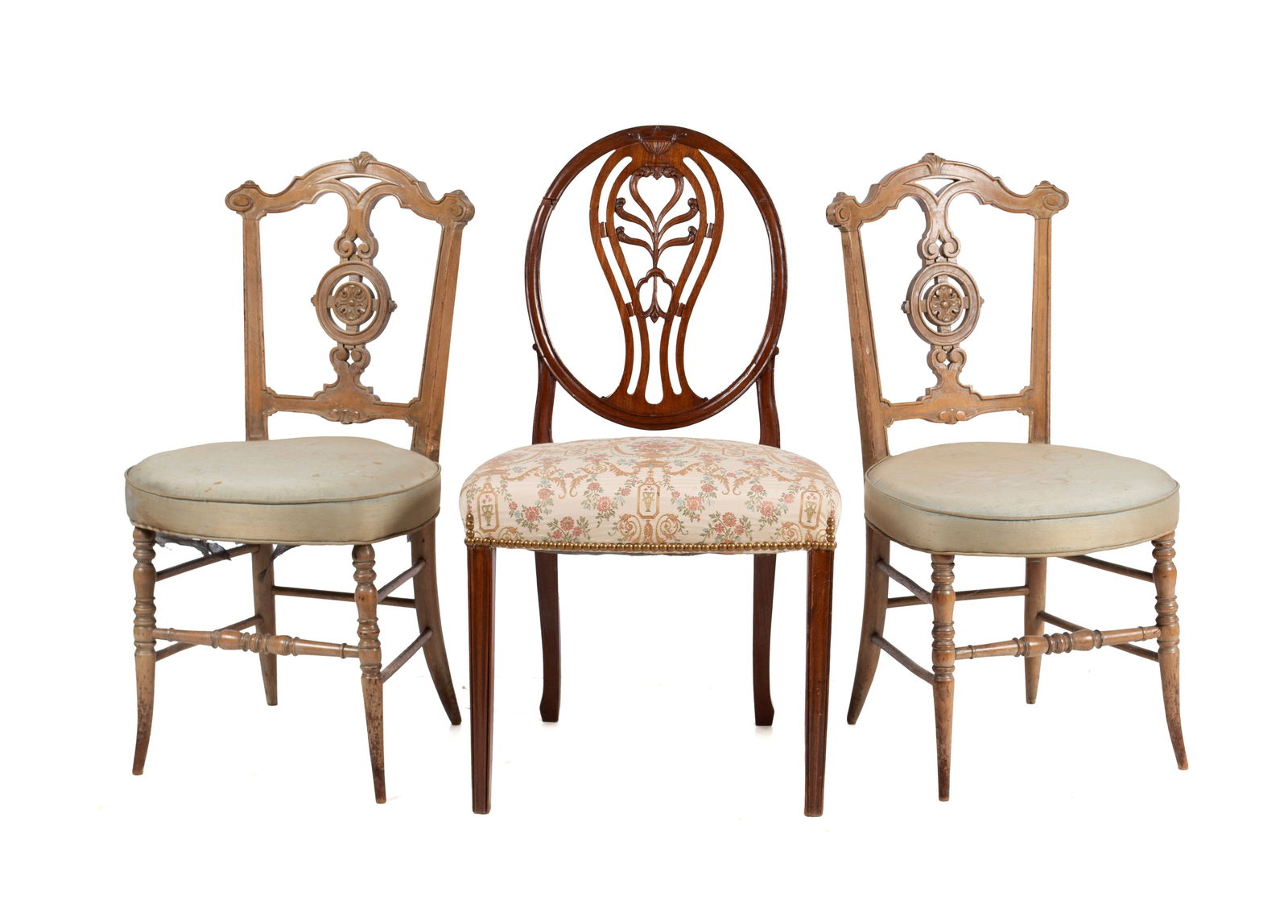 SIX ASSORTED CHAIRS - 5