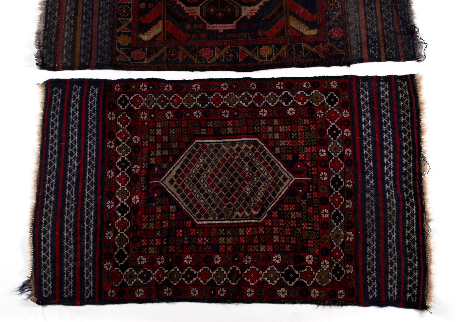 TWO BALUCH THROW RUGS - 2