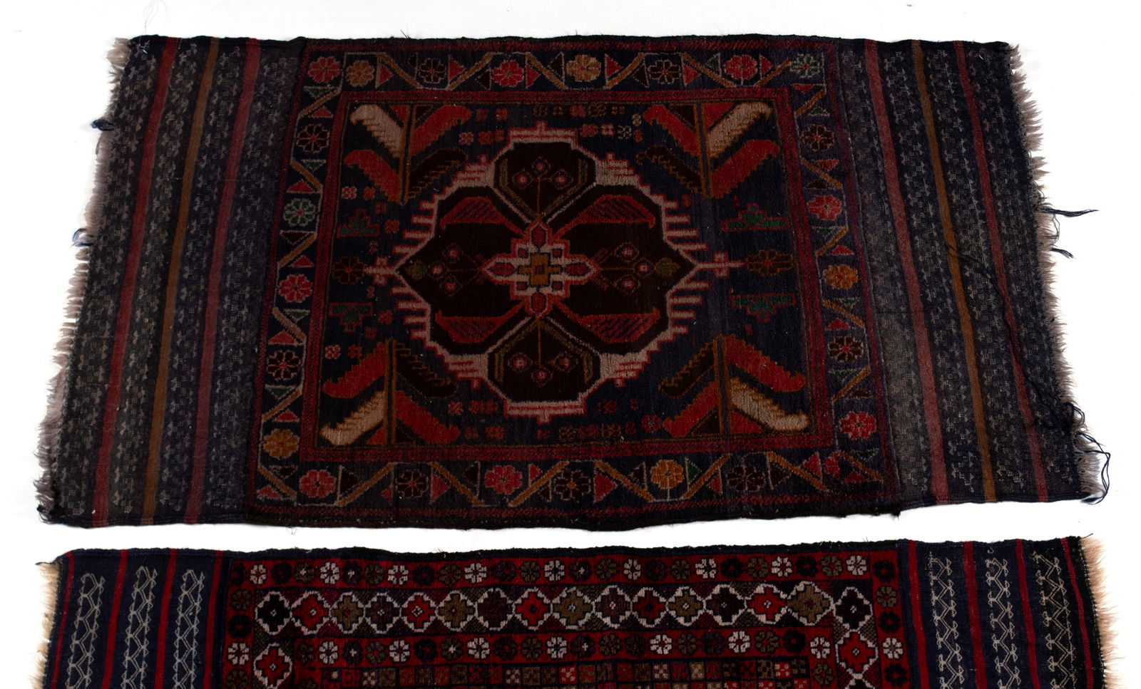 TWO BALUCH THROW RUGS - 3