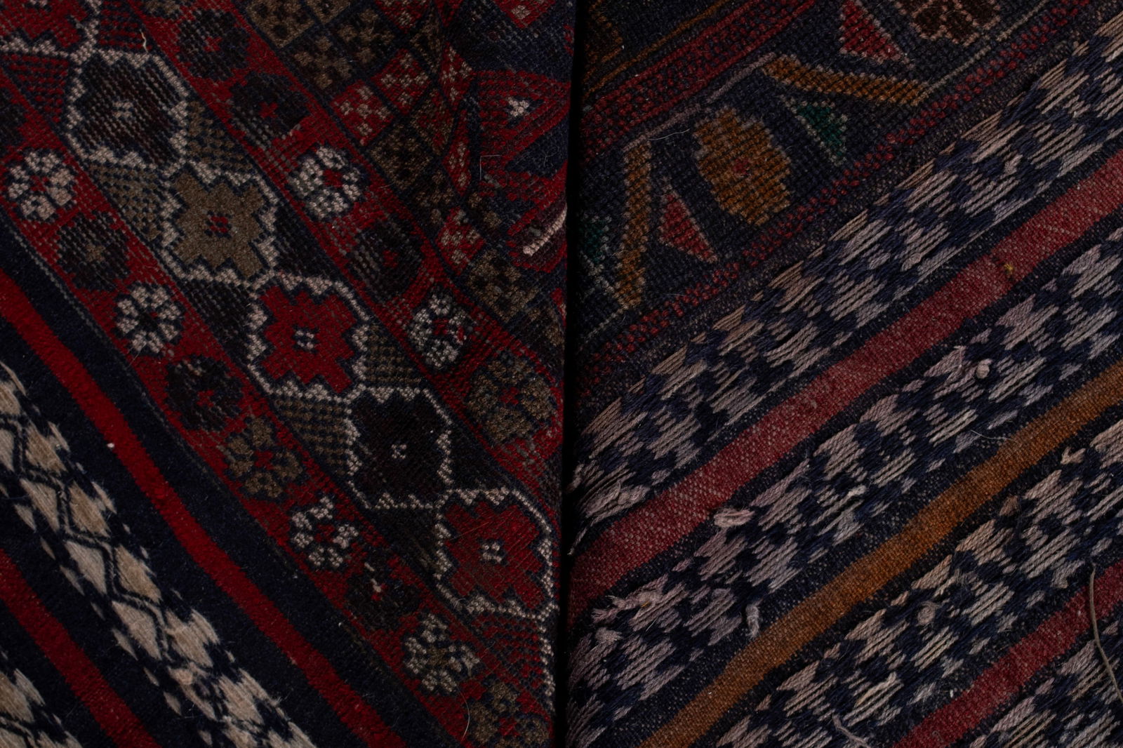 TWO BALUCH THROW RUGS - 4