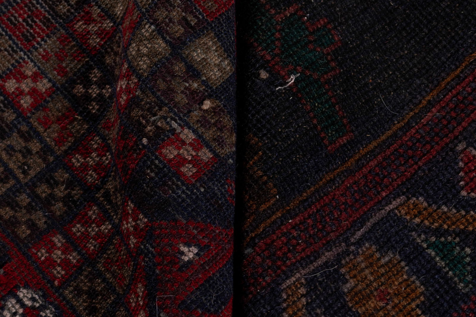 TWO BALUCH THROW RUGS - 5