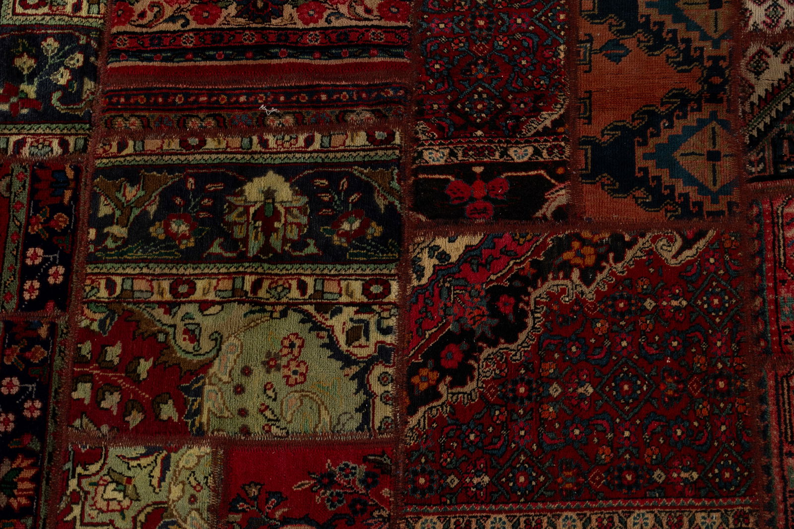 PERSIAN PATCHWORK HALL RUG - 2