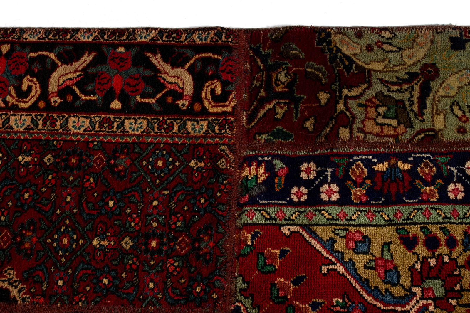 PERSIAN PATCHWORK HALL RUG - 4