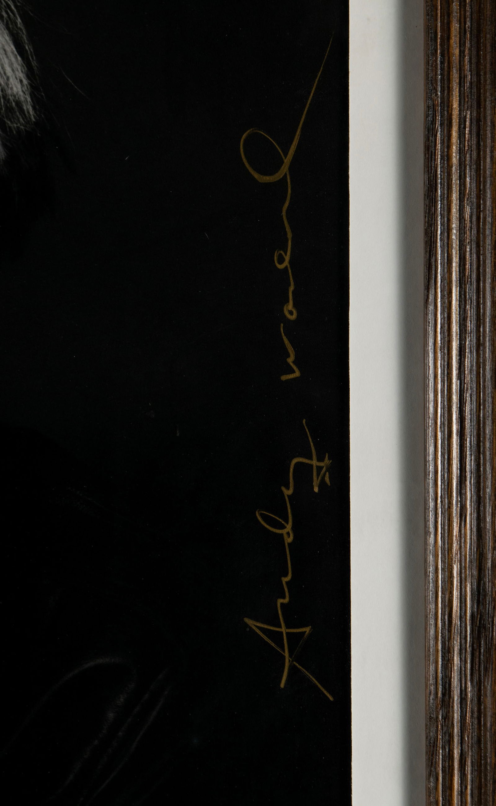 TWO ANDY WARHOL SIGNED ITEMS - 6