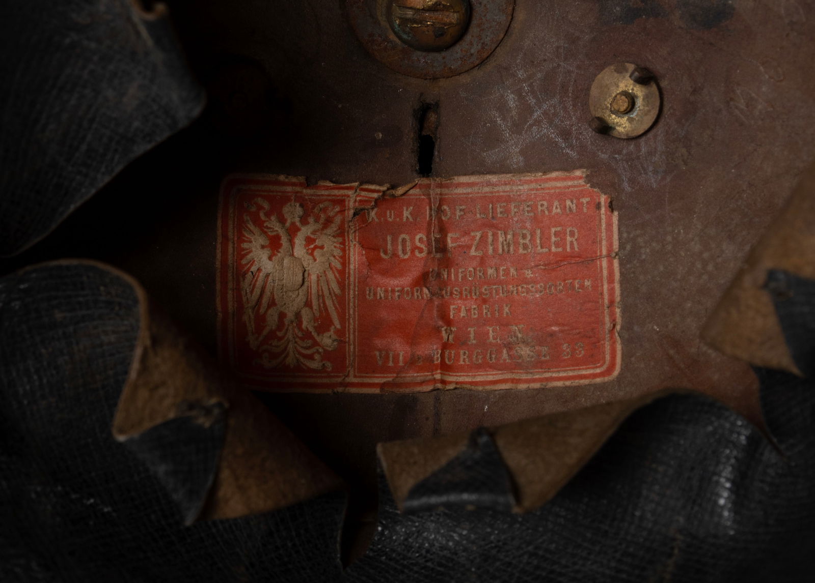TWO GERMAN FIREFIGHTER HELMETS - 10