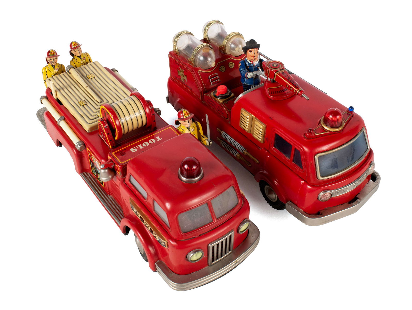 THREE FIREMEN TOYS - 2