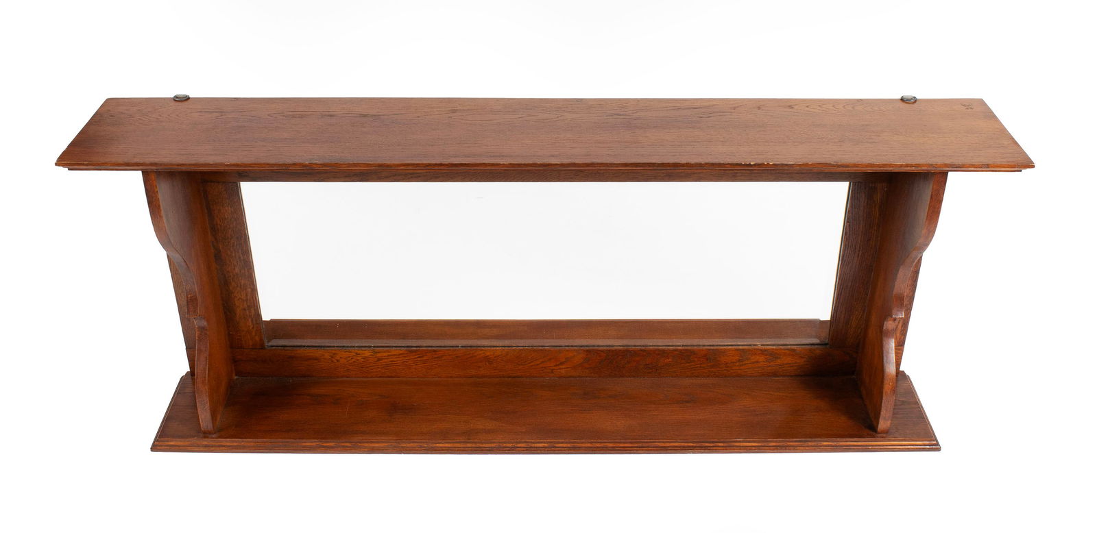 OAK WALL MOUNT MIRROR - 3