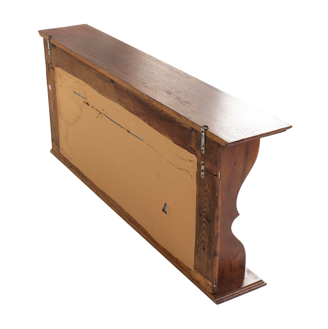 OAK WALL MOUNT MIRROR - 5