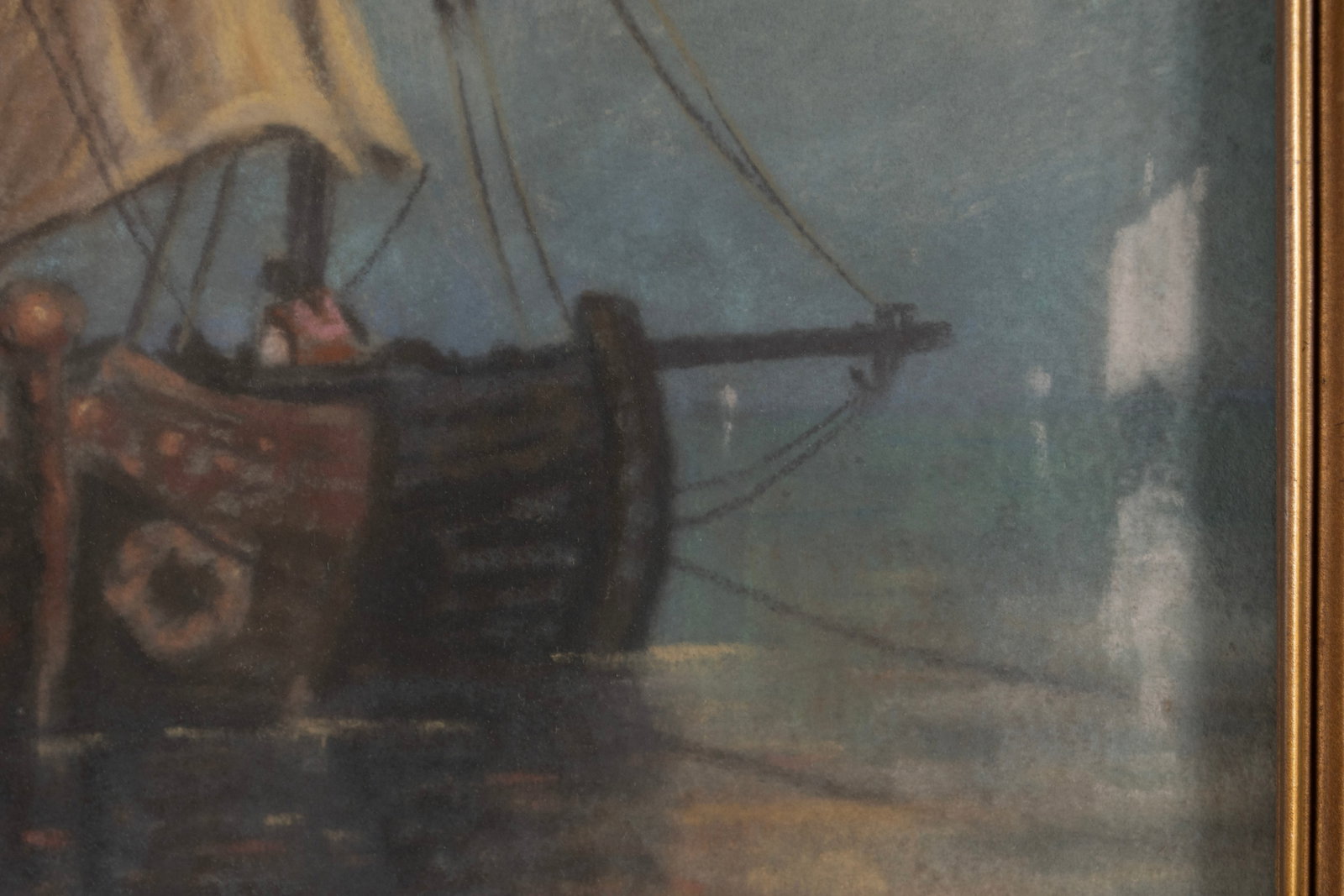 PASTEL SHIP SCENE - 5