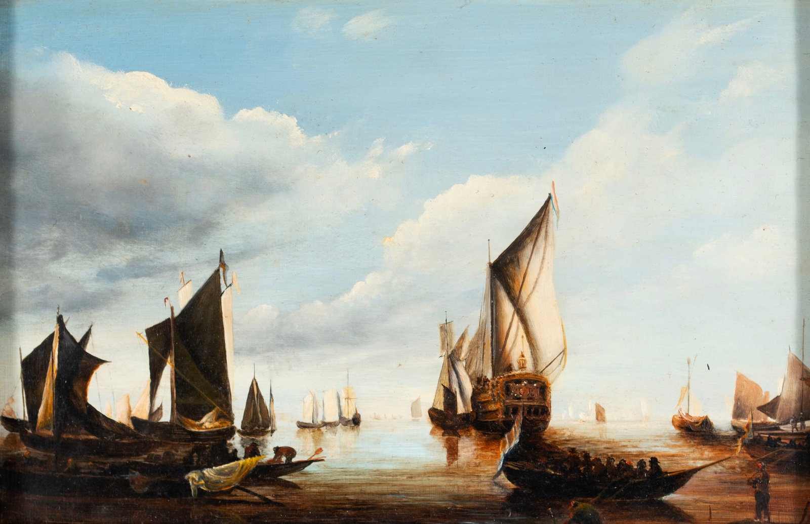 TWO CONTINENTAL PAINTINGS - 2