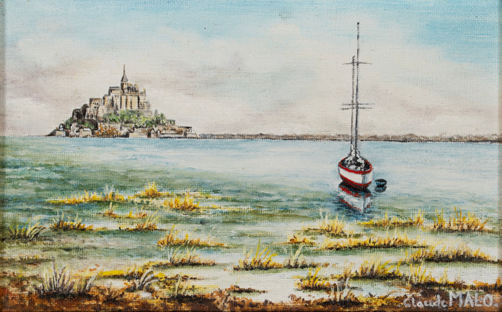 TWO CONTINENTAL PAINTINGS - 7