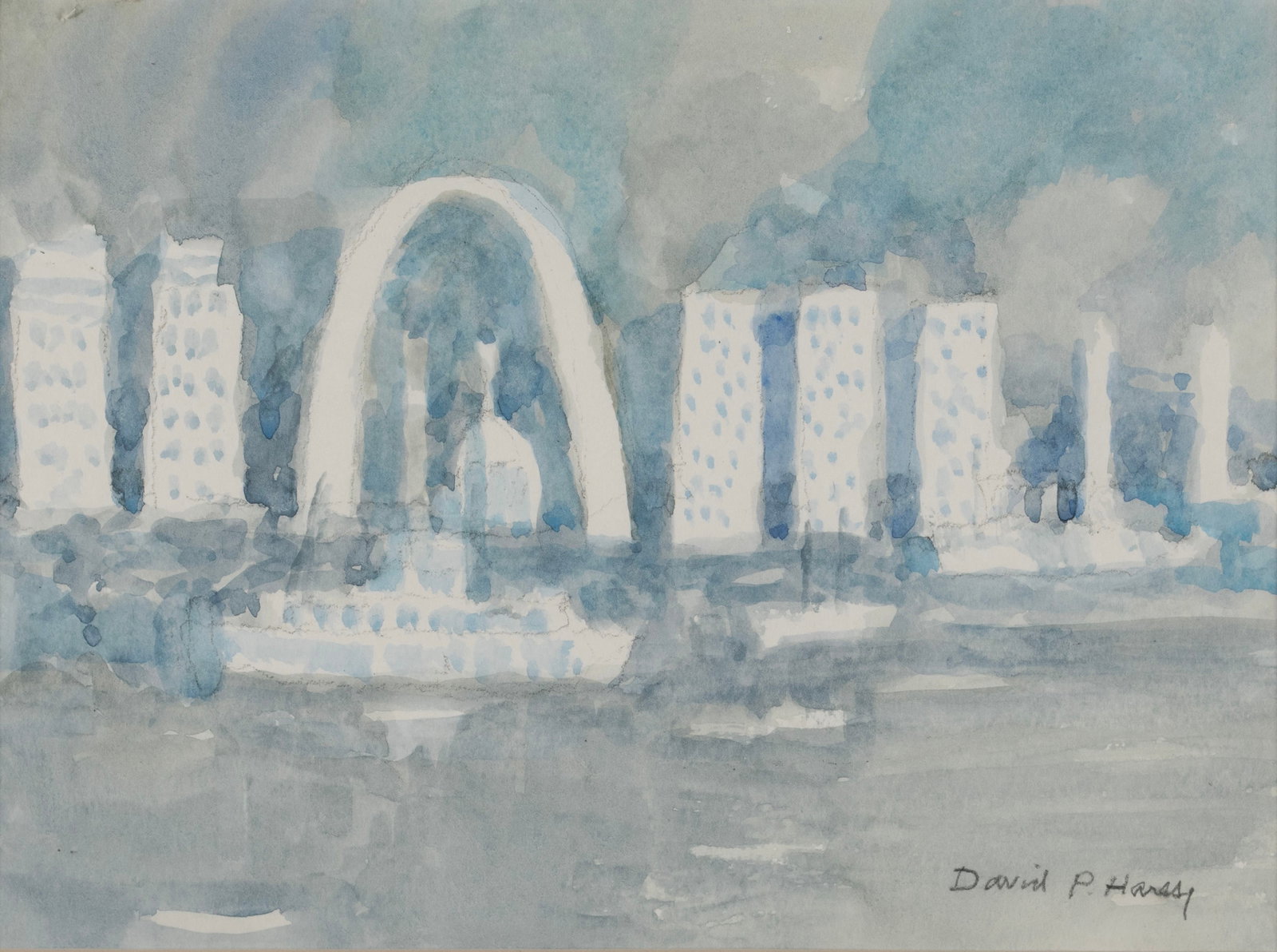 DAVID P HARES (AMERICAN (ST LOUIS), 20TH CENTURY) (1 of 7)