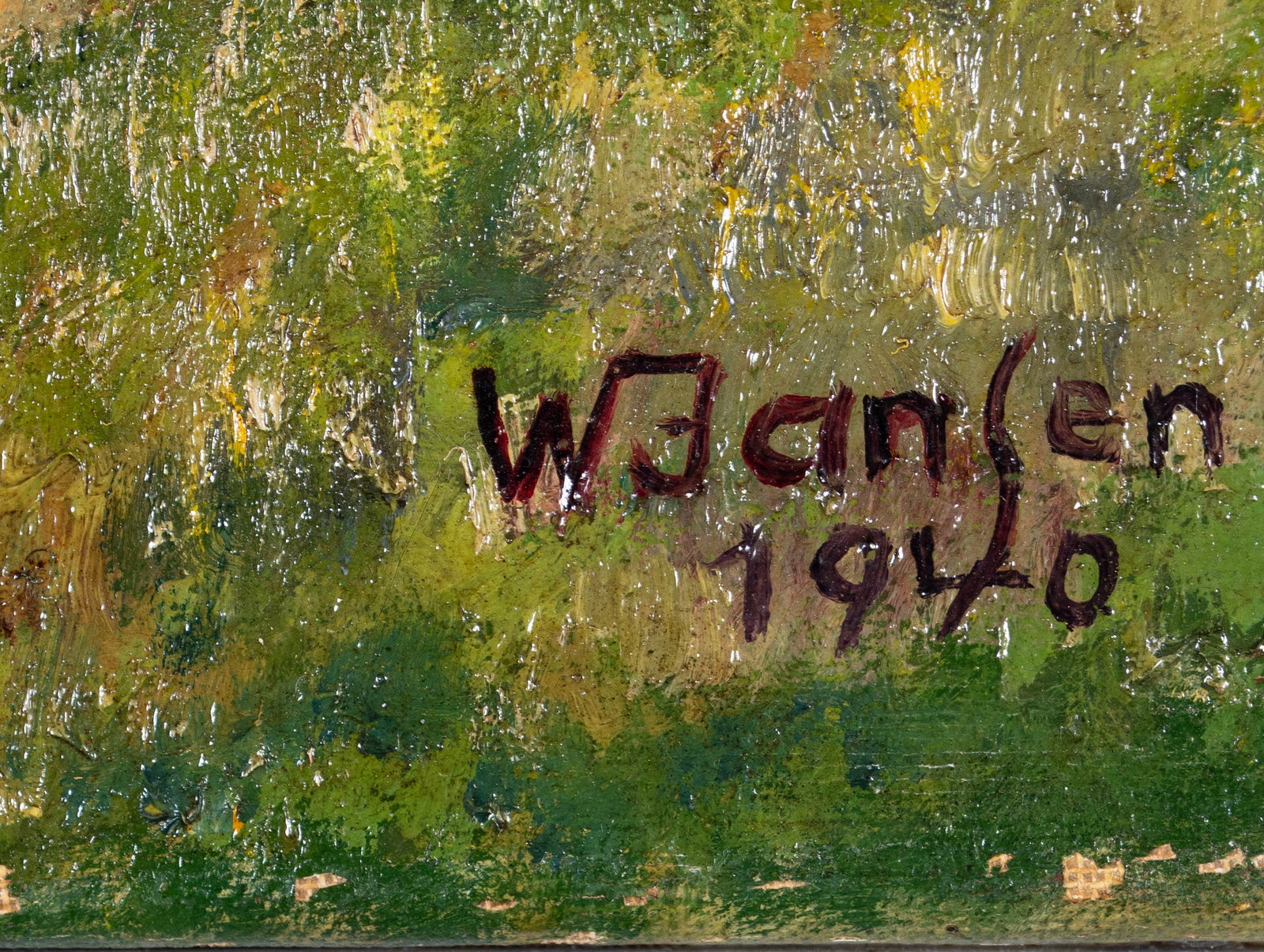 RIVER LANDSCAPE, SIGNED 'W JANSEN' - 3