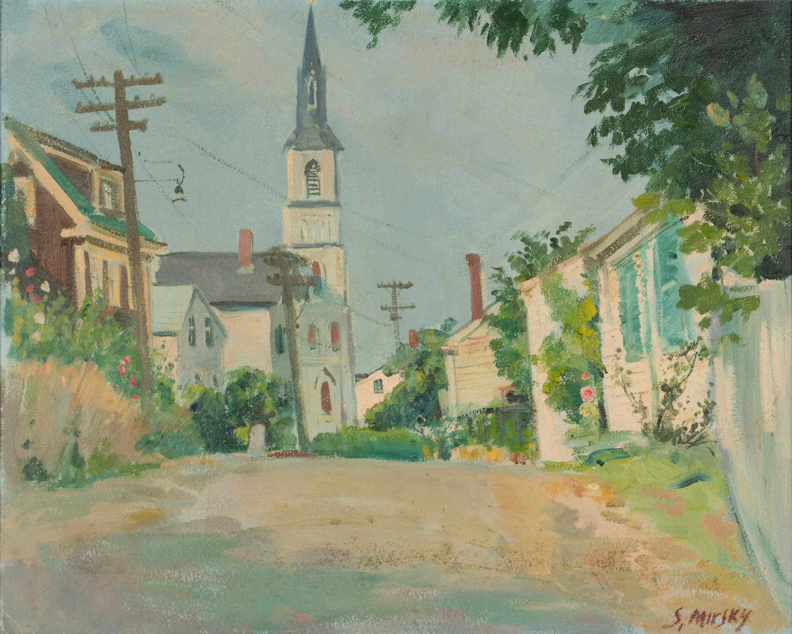 SAMUEL MIRSKY (AMERICAN, 1883-1980) (1 of 8)