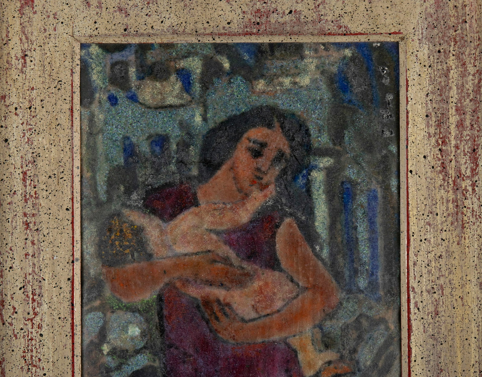 PAINTED ENAMEL PANEL - 3
