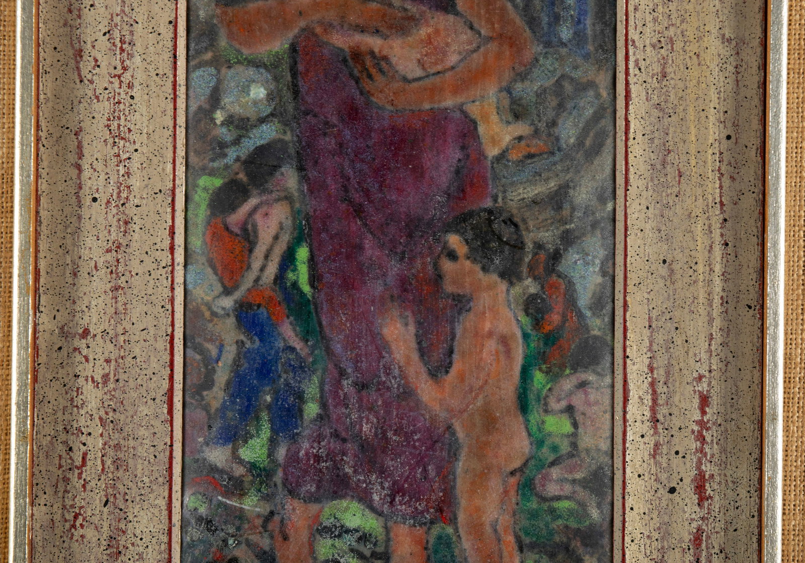 PAINTED ENAMEL PANEL - 4