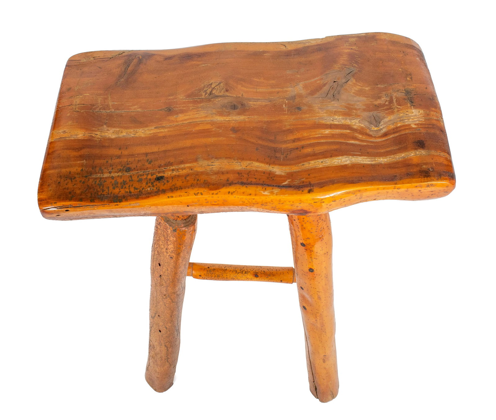 RUSTIC ADIRONDAK STOOL - 3