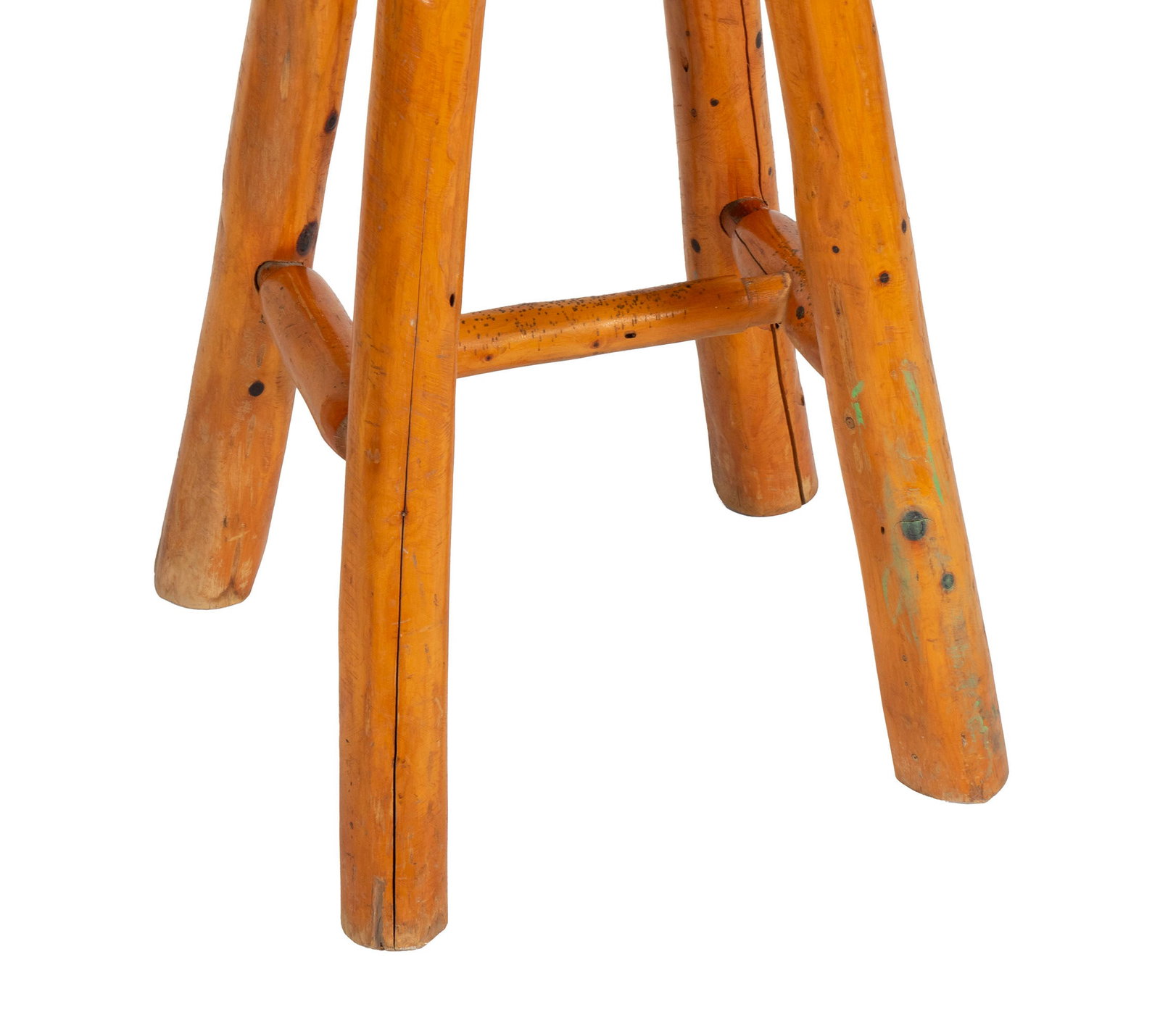 RUSTIC ADIRONDAK STOOL - 6