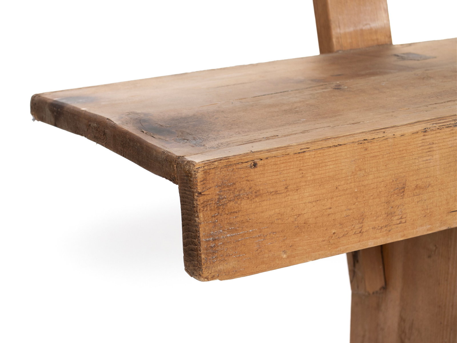 PRIMITIVE PINE BENCH - 3