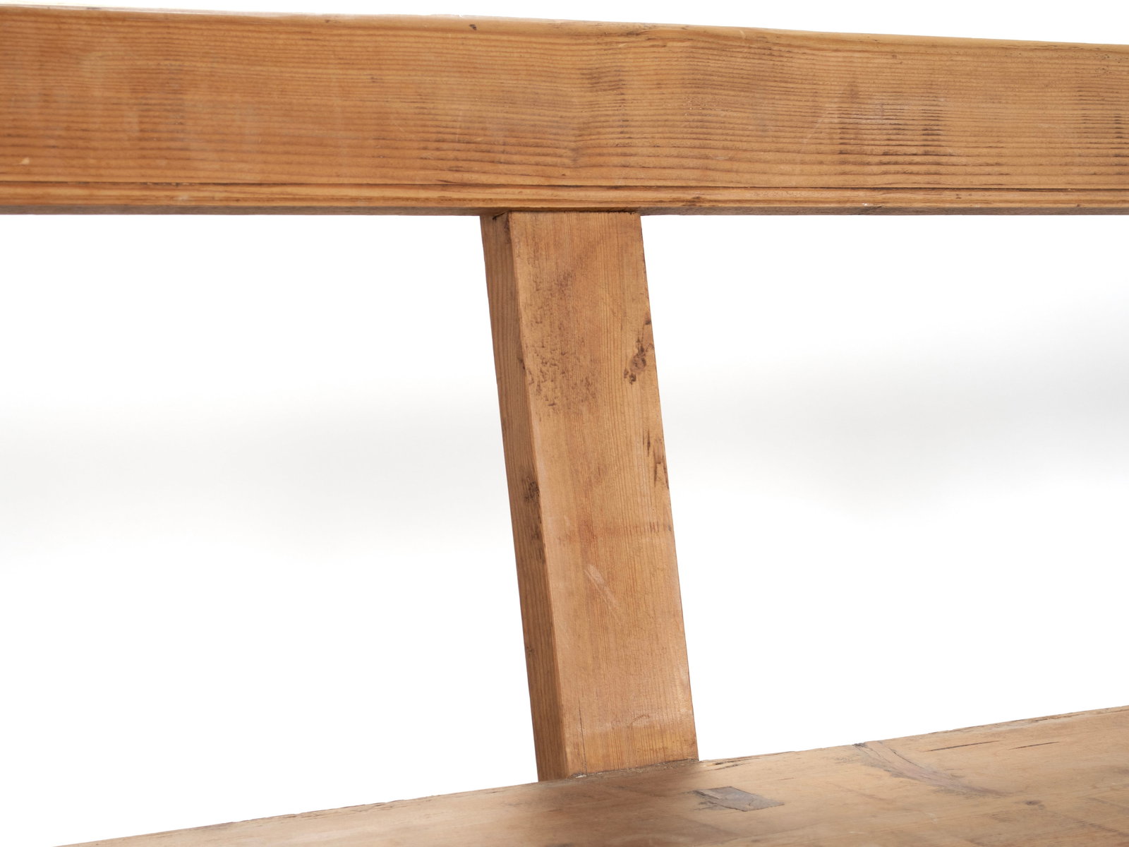 PRIMITIVE PINE BENCH - 4