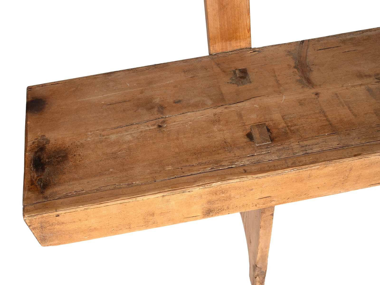 PRIMITIVE PINE BENCH - 6