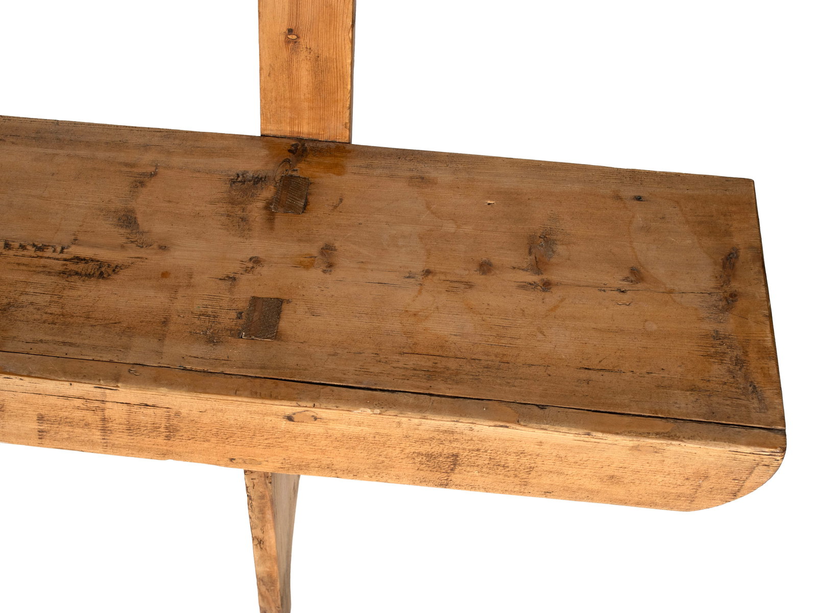 PRIMITIVE PINE BENCH - 7