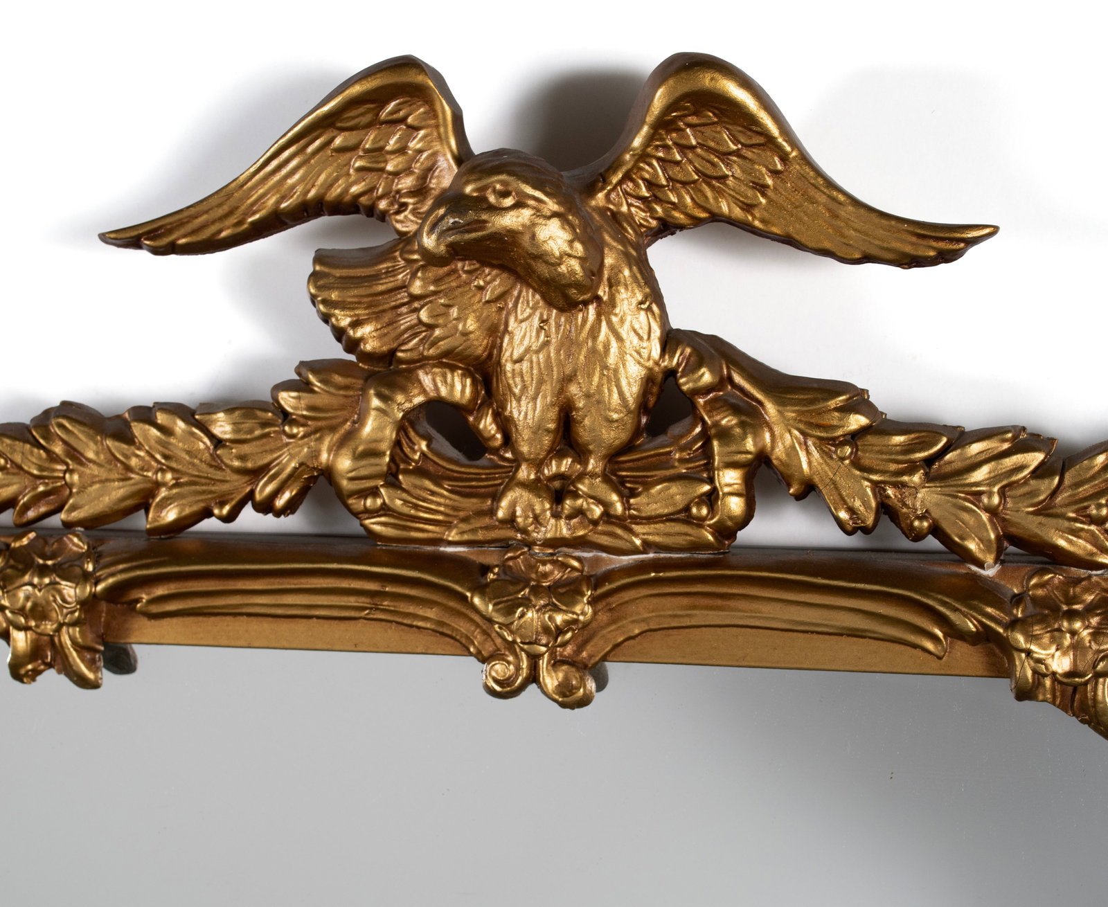 GILT FRAMED WALL MIRROR - 2