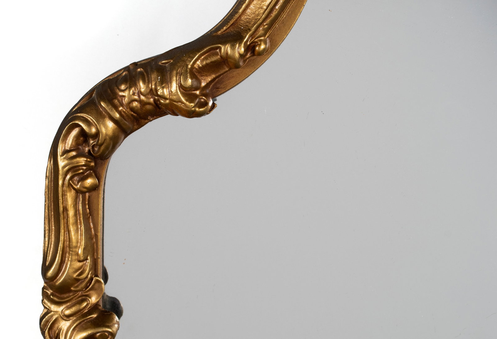 GILT FRAMED WALL MIRROR - 3