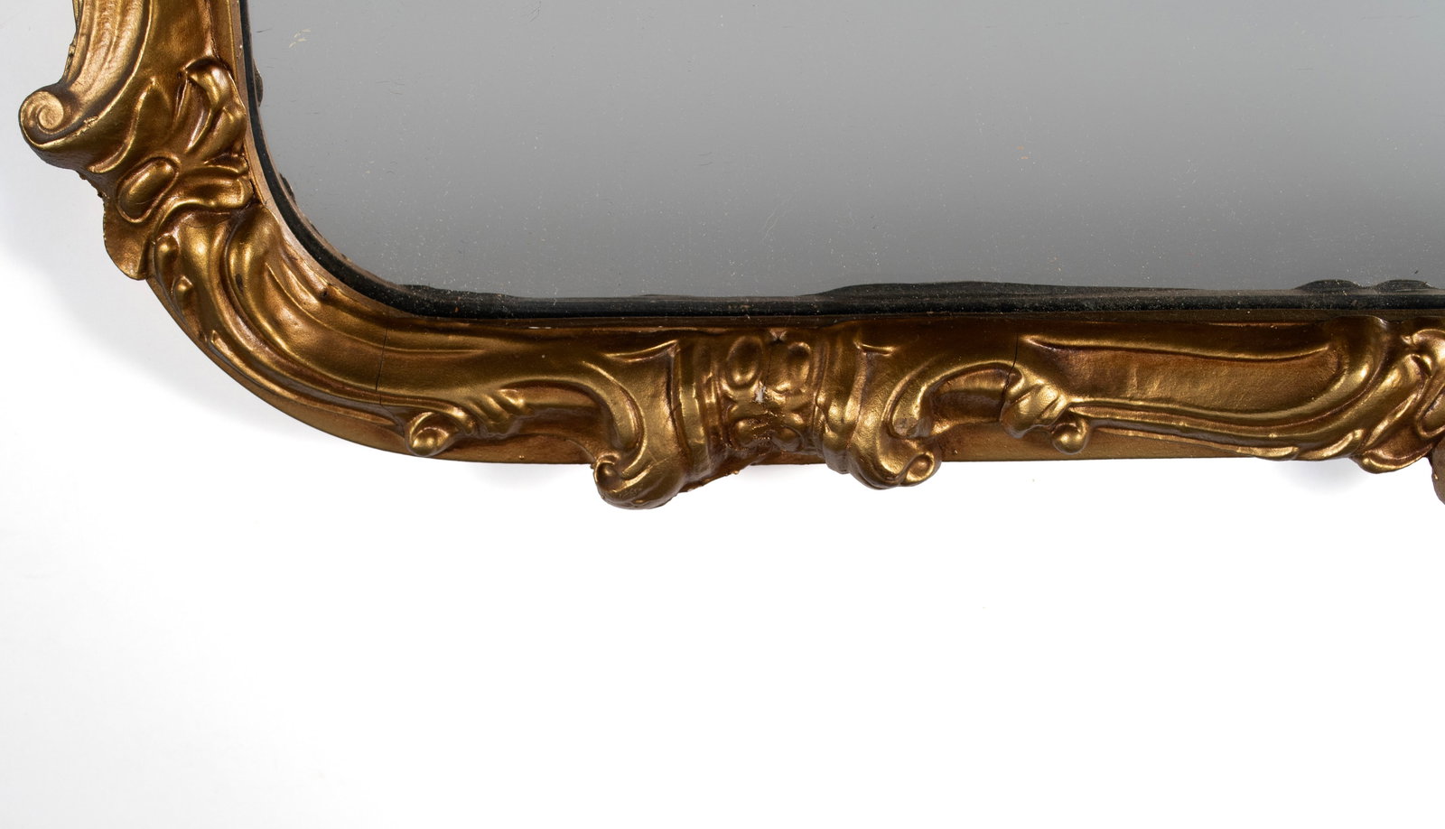 GILT FRAMED WALL MIRROR - 4